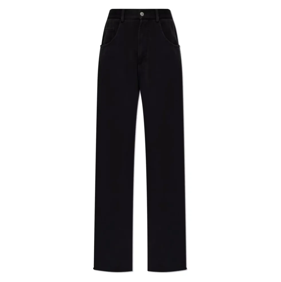Wide-leg sweatpants