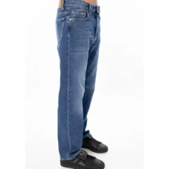 Wise Vintage Wash Straight Jeans