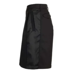 Wool Gabardine Shorts