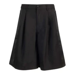 Wool Gabardine Shorts