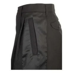 Wool Gabardine Shorts