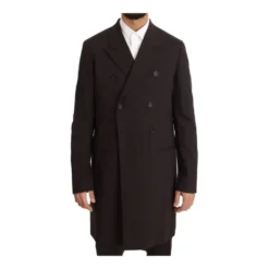Wool Stretch Long 3 Piece Suit