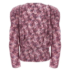 Zarga Stretch Silk Bluse