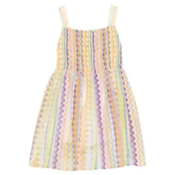 Zigzag Strap Dress